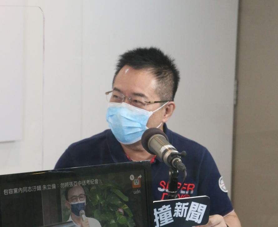 ▲前立委蔡正元推估「三腳督」投票數。（圖／POP radio提供）