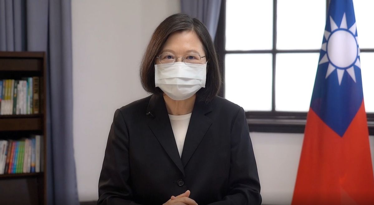 ▲總統蔡英文錄製影片，祝福國人中秋節快樂。（圖／資料照）