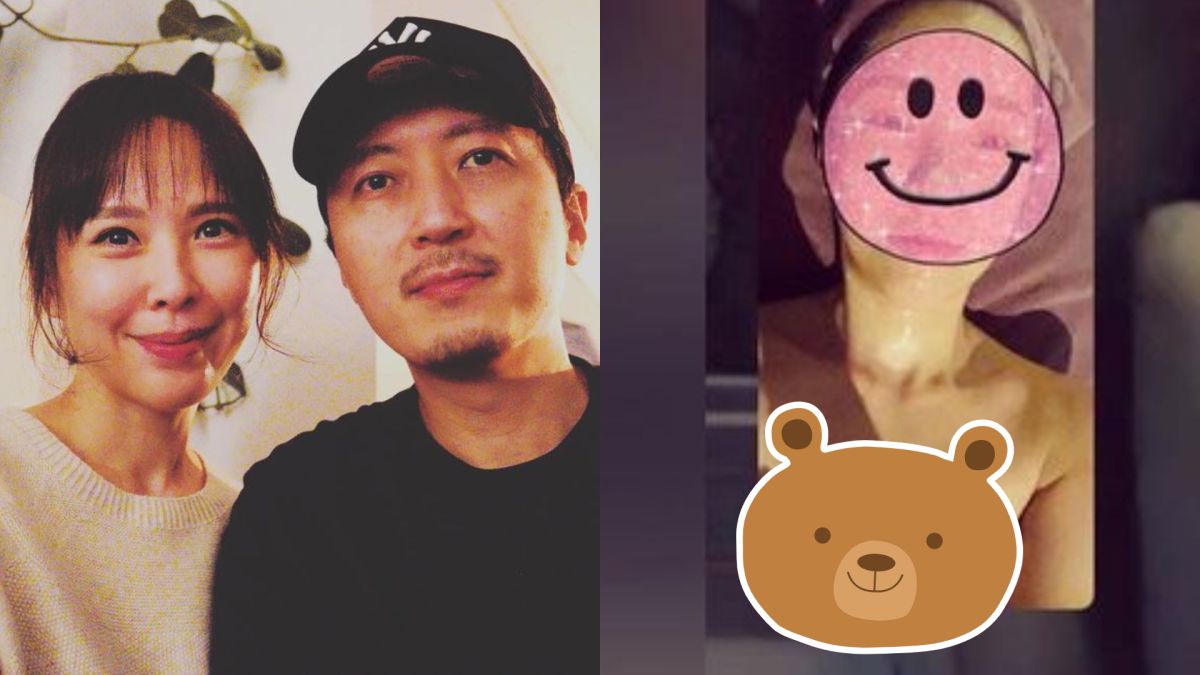 ▲天心與老公視訊，被對方問為什麼要裸體。（圖／天心IG）