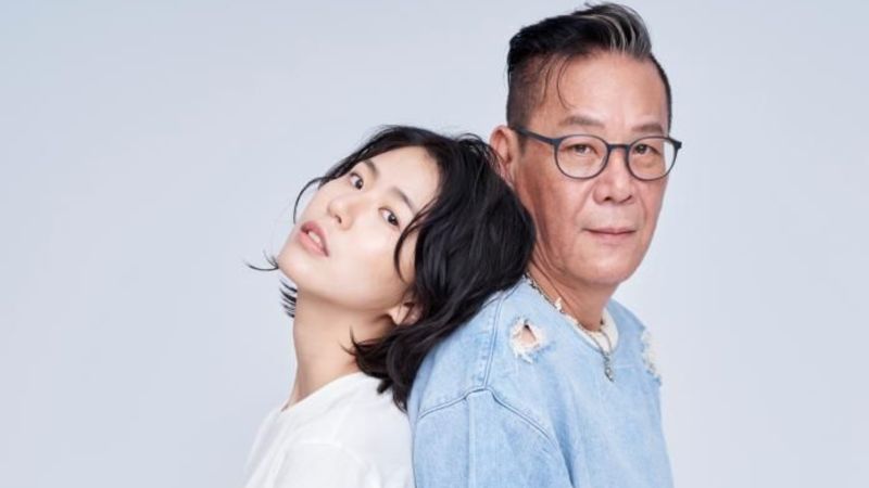 ▲龍劭華女兒陳璇(左)發長文追憶父親。(圖/寶麗來國際娛樂提供)