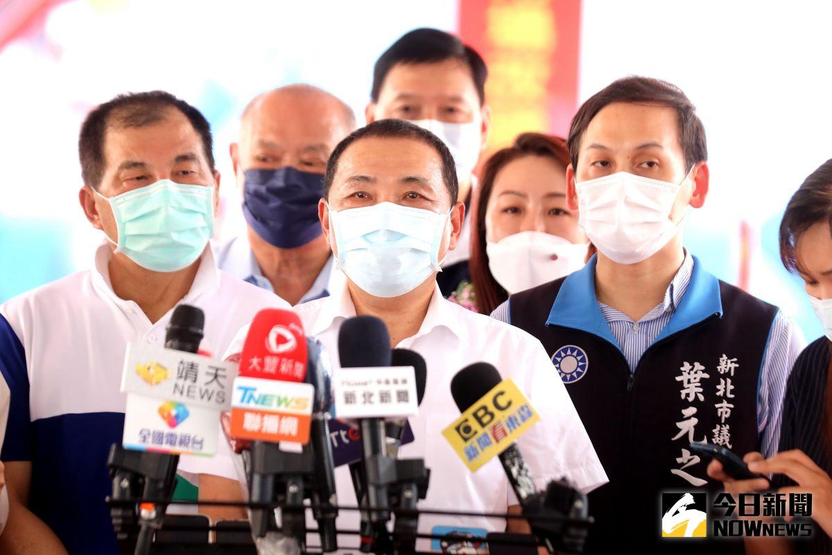 ▲新北市長侯友宜指出，如果疫苗有不足的地方，會再跟中央協調與溝通。（圖／記者陳志仁攝，2021.09.17）