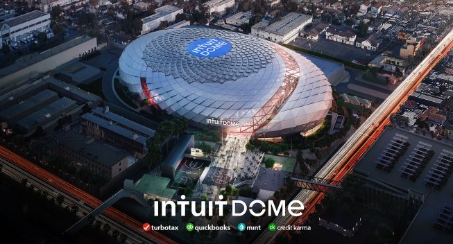 ▲快艇隊打造新主場Intuit Dome。（圖／取自Intuit Dome推特）

