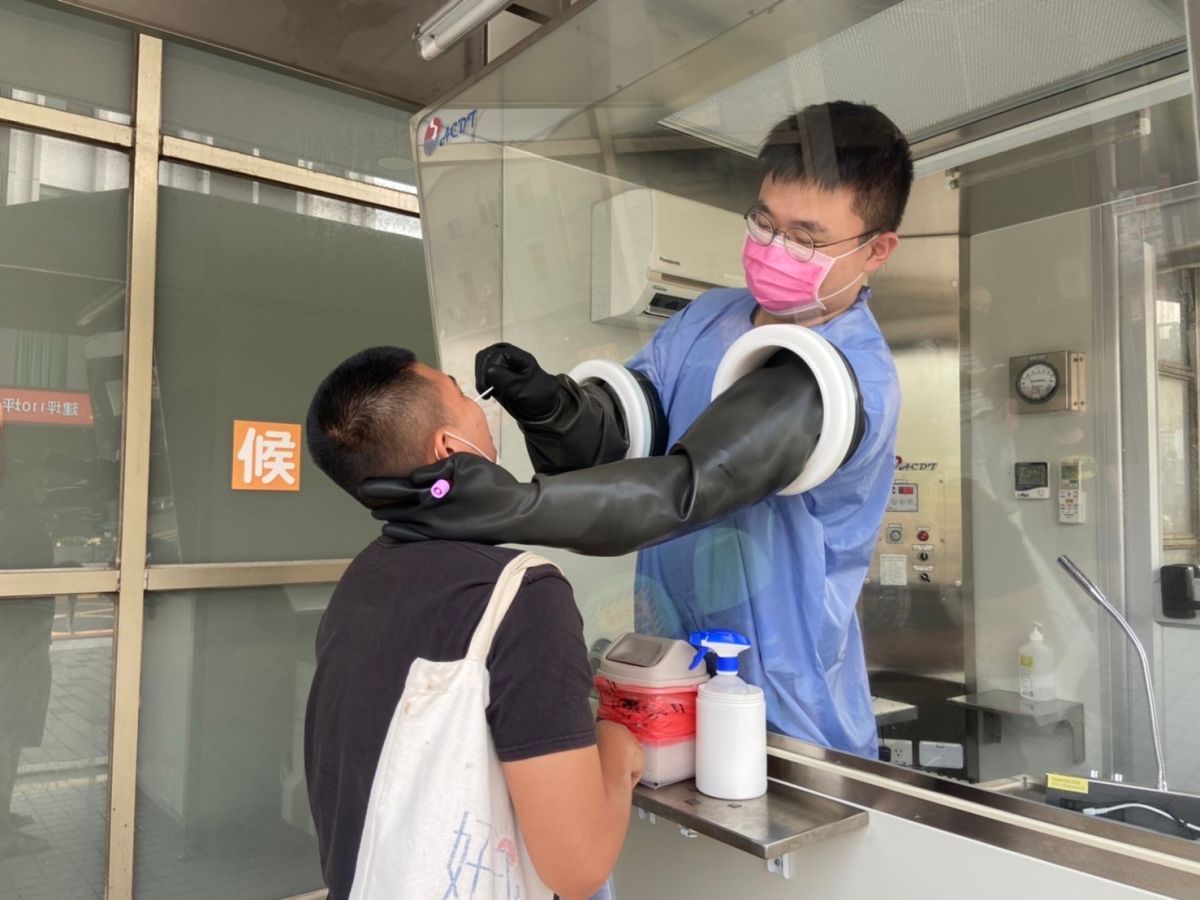 ▲烏日林新醫院，在中秋節當天上午8時30分至12時30分加開戶外篩檢站場(圖／烏日林新醫院提供2021.9.18)