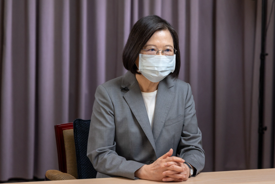 ▲總統蔡英文表示，這幾年台灣和美國關係越來越好，現在全世界也有越來越多的國家，都願意站出來支持台灣。（圖／總統府提供）