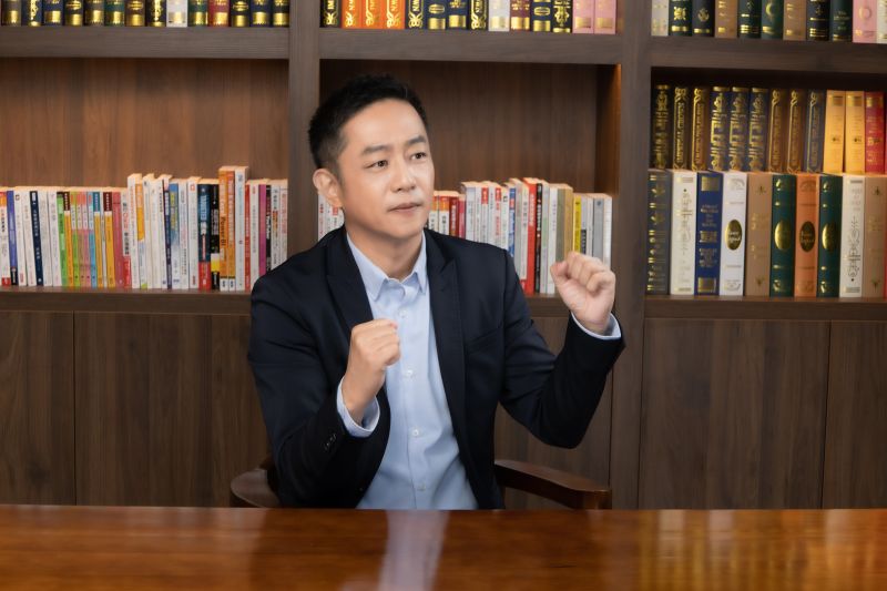 ▲陳昭榮打造千坪影音基地。(圖/