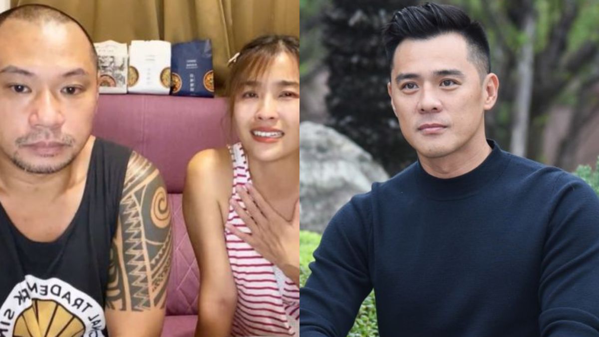 ▲竇智孔（右圖）發文挺小嫻（左圖右）、金剛。（圖／金剛臉書、NOWnews資料照）