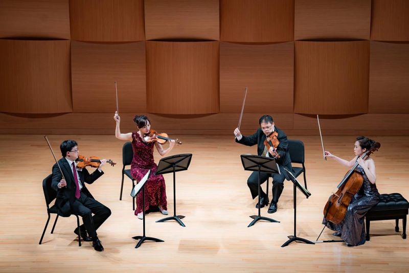 ▲奇美音樂節「遇見莫札特」推出Infinite室內樂集音樂會。圖為Infinite首席四重奏(圖/奇美博物館提供)