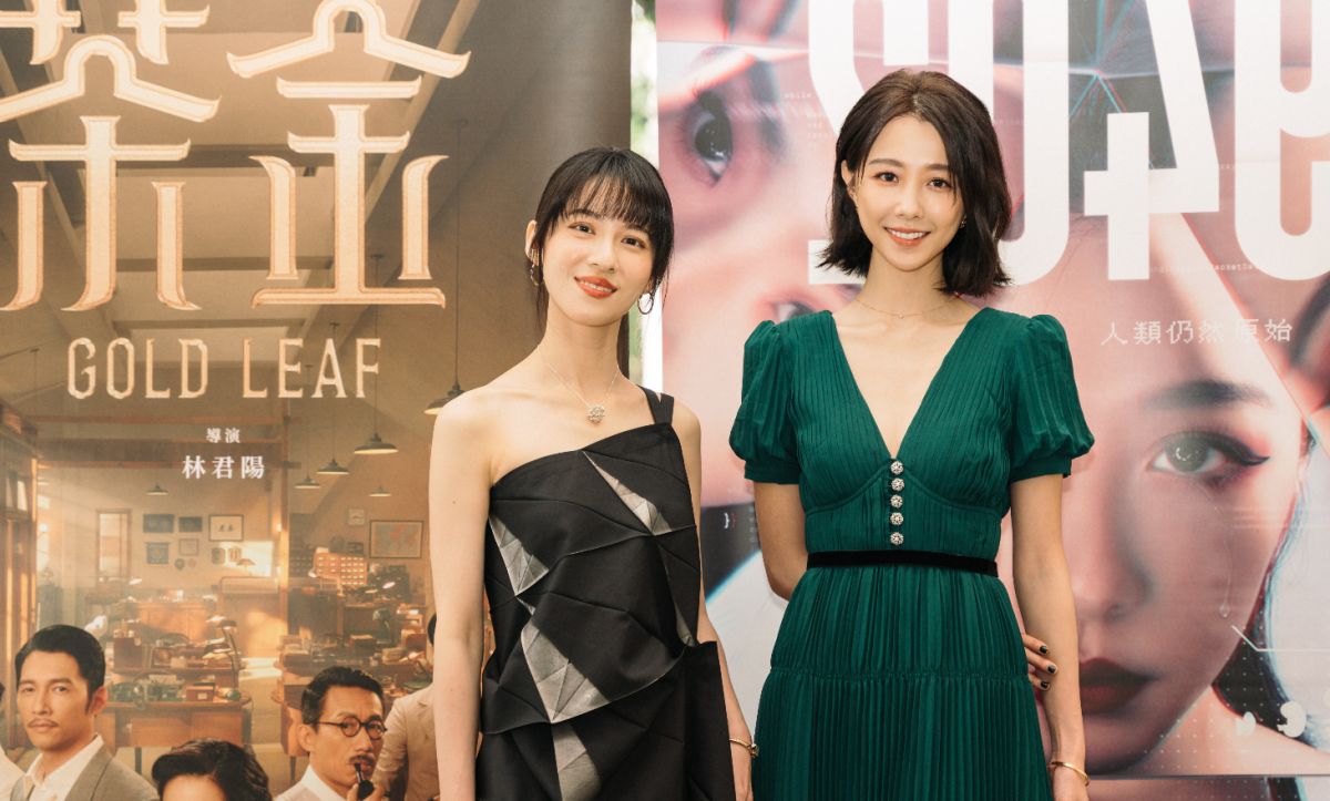 ▲邵雨薇（右）透露與吳慷仁生子計畫，左為連俞涵。（圖／瀚草影視提供）