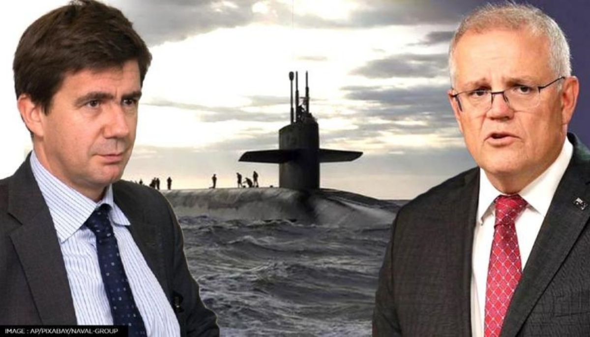 ▲法國海軍集團執行長波梅萊揚言向澳洲索賠。（圖／翻攝自Republic World）