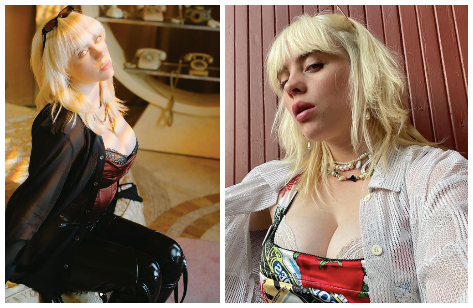 ▲怪奇比莉曬出性感自拍照，卻遭網友怒批「虛偽」。（圖／翻攝怪奇比莉IG）