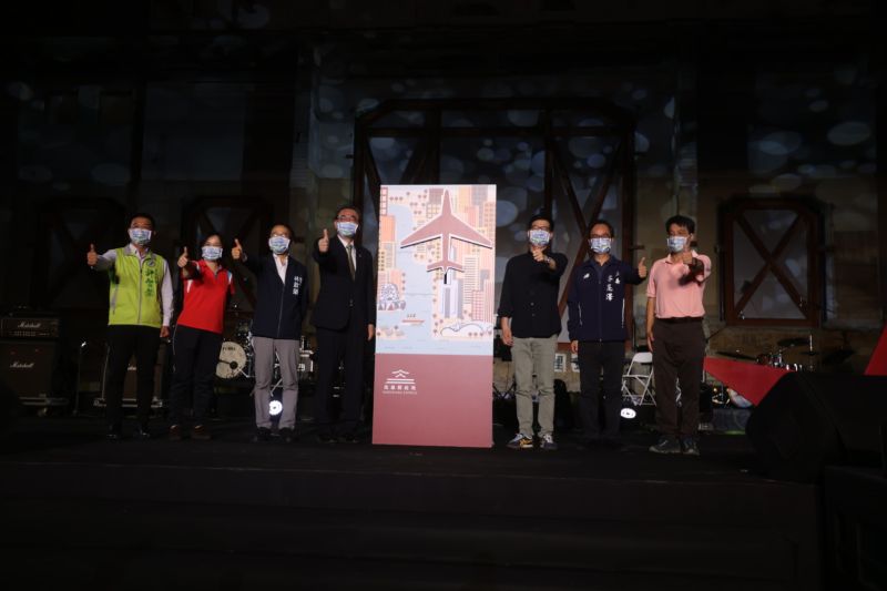 ▲今天的慶典活動由陳其邁主持,特別邀請民代、地方仕紳以及日本臺灣交流協會代表等貴賓,一起見證高雄驛回歸中軸線。(圖/高市府提供)