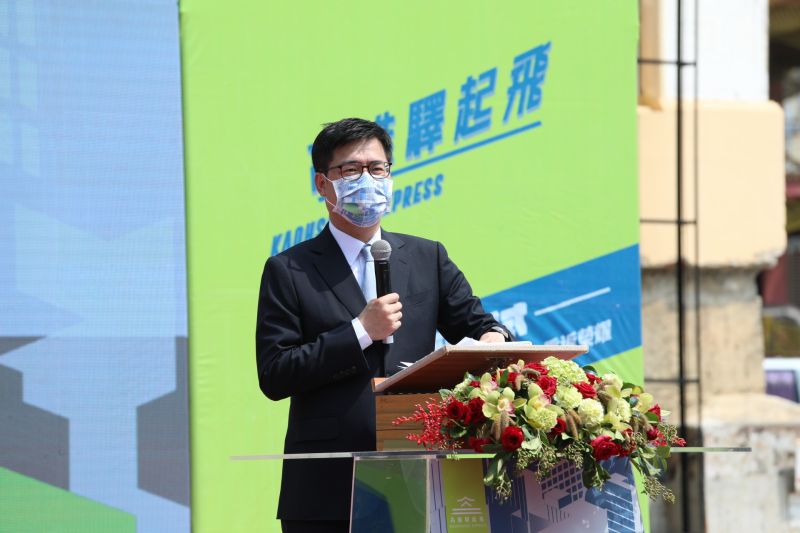 ▲市長陳其邁表示,車站回歸定錨,代表台日之間的有誼持續的深化、更加穩固。(圖/高雄市政府提供)