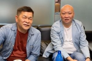 澎恰恰與林秉文一起開直播。(圖/翻攝澎恰恰臉書) ▲澎恰恰與林秉文一起開直播。(圖/翻攝澎恰恰臉書)