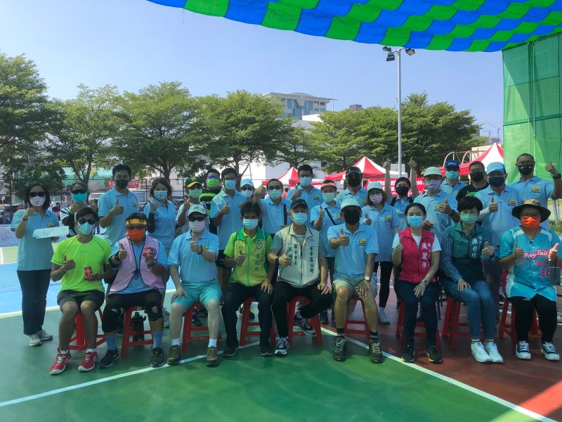 ▲台南市議長盃匹克球賽今日圓滿落幕,期待更多人投入這項老少咸宜的運動(圖/記者林怡孜攝,2021,09,26)