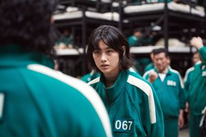 ▲鄭好娟在《魷魚遊戲》中是脫北者。(圖/Netflix) ▲鄭好娟在《魷魚遊戲》中是脫北者。(圖/Netflix)