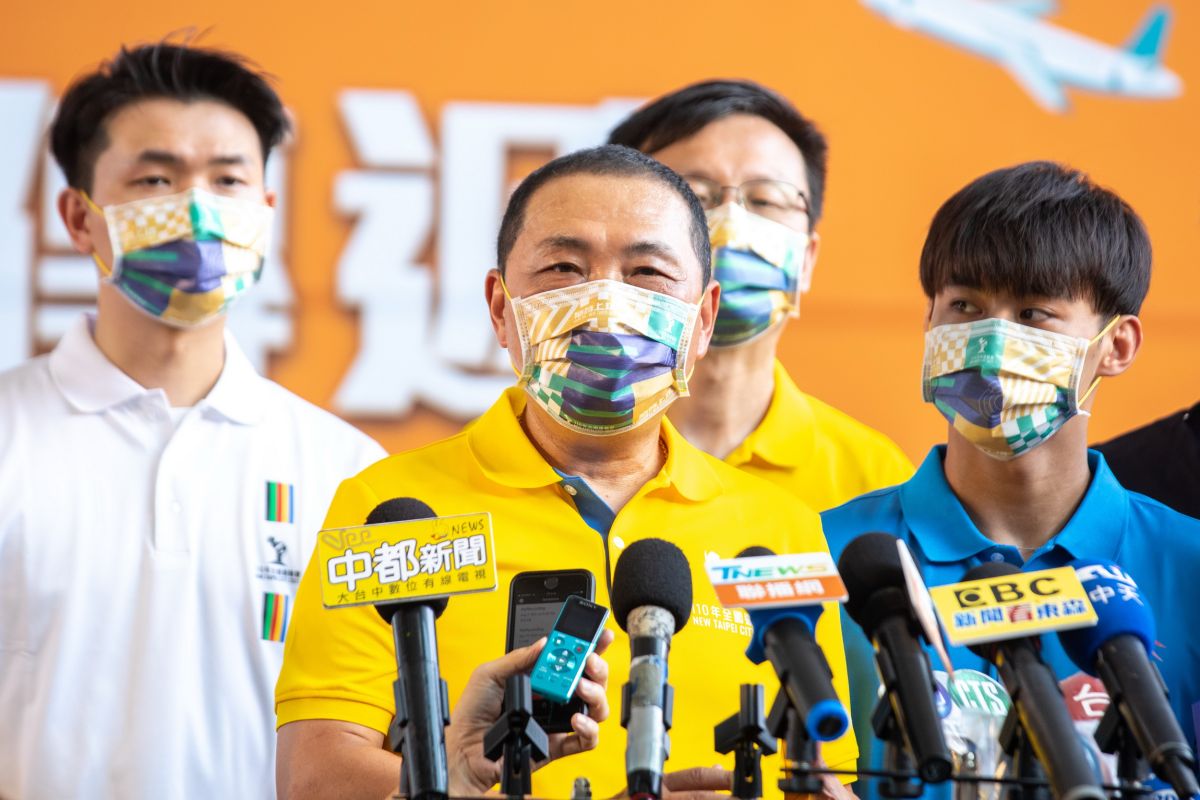▲新北市長侯友宜今（27）日僅回應，現在最關心的全國運動會。（圖／新北市政府提供）