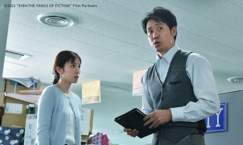 ▲《總編的復仇》松岡茉優(左)、大泉洋攜手拯救過氣雜誌。(圖/高雄電影節)