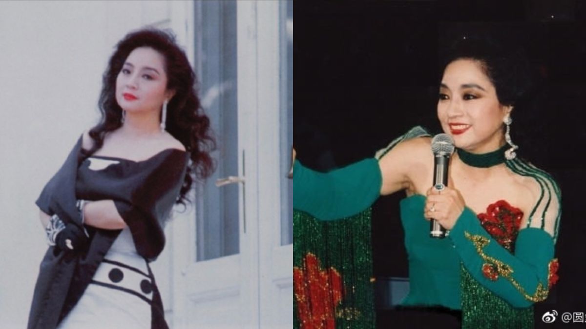 ▲徐小鳳曾是洗頭小妹，靠著獨特唱腔走紅香港樂壇，如今無兒無女，一個人過得相當開心。（圖／翻攝微博）