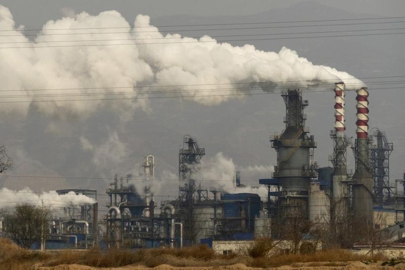 ▲歐盟官員批評，中國對抗全球暖化的宏大目標，與持續建設燃煤發電廠的行為「自相矛盾」。示意圖。（圖／美聯社／達志影像）