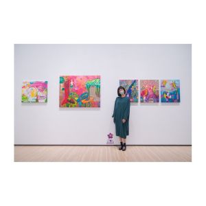 ▲孟耿如的個人畫展日前順利展開。(圖/孟耿如臉書) ▲孟耿如的個人畫展日前順利展開。(圖/孟耿如臉書)