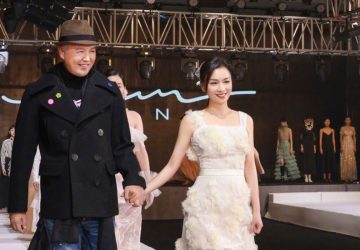 ▲定居中國的林瑞陽（左）傳出回台動手術，張庭（右）僅低調回應「謝謝關心」。（圖／張庭微博）