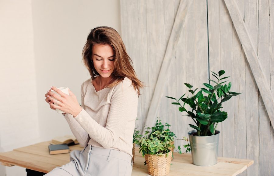 ▲女人無論是外向或內向，一定要能夠讓自己的內心沒有雜亂。（圖／Shutterstock）