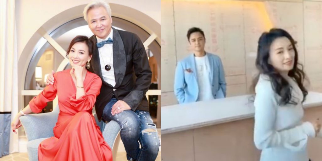 ▲張庭在影片中透露其中一層樓是明道的辦公室。（圖／翻攝微博）