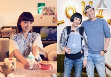 魏如萱 ▲魏如萱和老公隆宸翰結婚3年,育有1子「路易」。(圖/何樂音樂提供、魏如萱臉書)