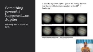 ▲阿南德指出土星與火星將於明(2022)年4月時合相,全球局勢會有巨大改變。(圖/翻攝自YouTube Conscience) ▲阿南德指出土星與火星將於明(2022)年4月時合相,全球局勢會有巨大改變。(圖/翻攝自YouTube Conscience)