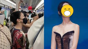 網友搭地鐵撞見「口罩仙女」　一看竟是大咖影后
