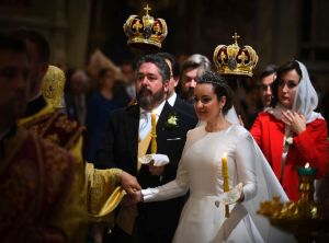 俄羅斯百年來首場皇家婚禮　王公貴族參與盛會
