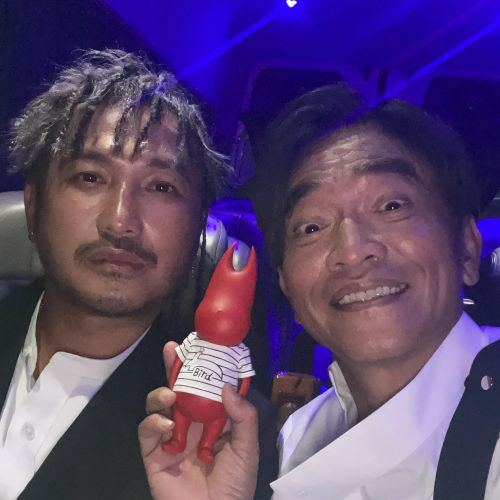 ▲KID（左）和吳宗憲雖然沒有幫小鬼拿回金鐘獎，但仍發文謝謝大家支持。（圖／翻攝KID臉書）