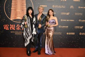 ▲吳姍儒(右起)、炎亞綸和唐綺陽拿下綜藝節目主持人獎。(圖/三立提供) ▲吳姍儒(右起)、炎亞綸和唐綺陽拿下綜藝節目主持人獎。(圖/三立提供)