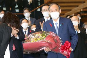 菅義偉卸任首相 任內強調台海安全5度贈台疫苗