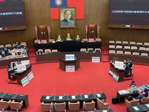 國民黨團持續杯葛議事。 ▲立法院國民黨團今(5)日持續杯葛議事。(圖/記者黃宣尹攝影,2021.10.05)