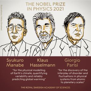2021諾貝爾物理獎得主出爐！由日、德、義3學者共享殊榮
