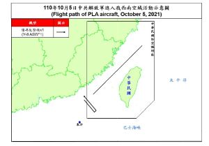 10月以來架數最少　1架共機擾台灣西南ADIZ
