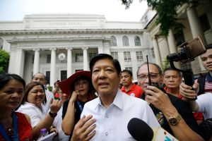 重振家族　小馬可仕宣布參選下屆菲律賓總統
