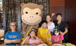 柯以柔 ▲柯以柔慶祝43歲生日,一家人到宜蘭旅遊。(圖/翻攝柯以柔FB)
