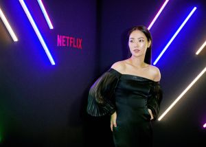 ▲全余贇登紅毯美翻天。（圖／Netflix）