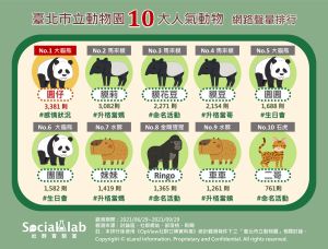 ▲《Social Lab社群實驗室》透過《OpView社群口碑資料庫》追蹤「臺北市立動物園」三個月內的網路聲量。