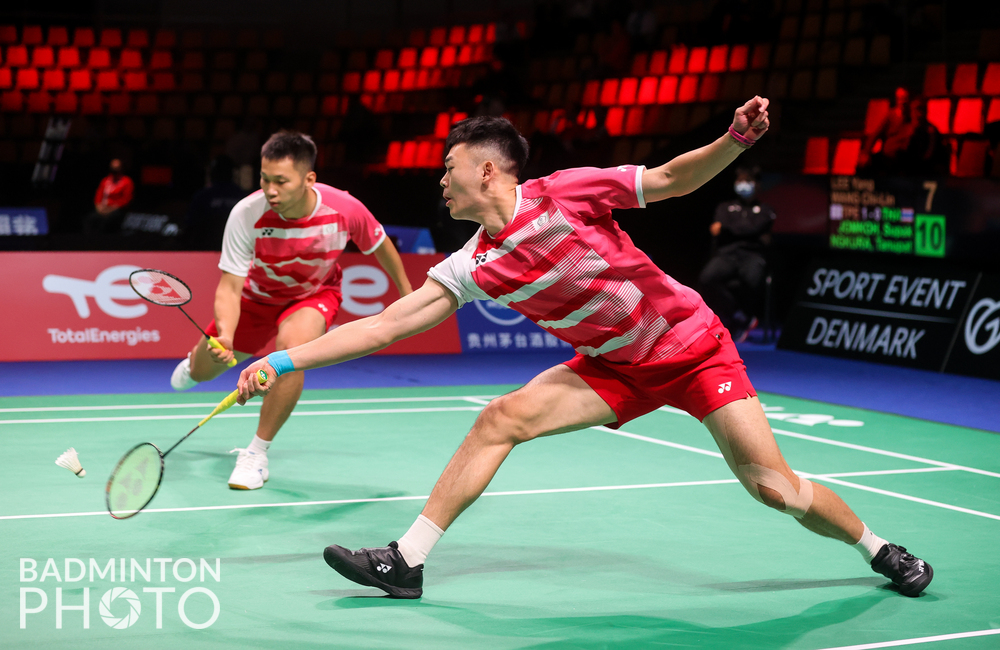 ▲台灣第一男雙李洋/王齊麟。（圖／Badminton photo提供）