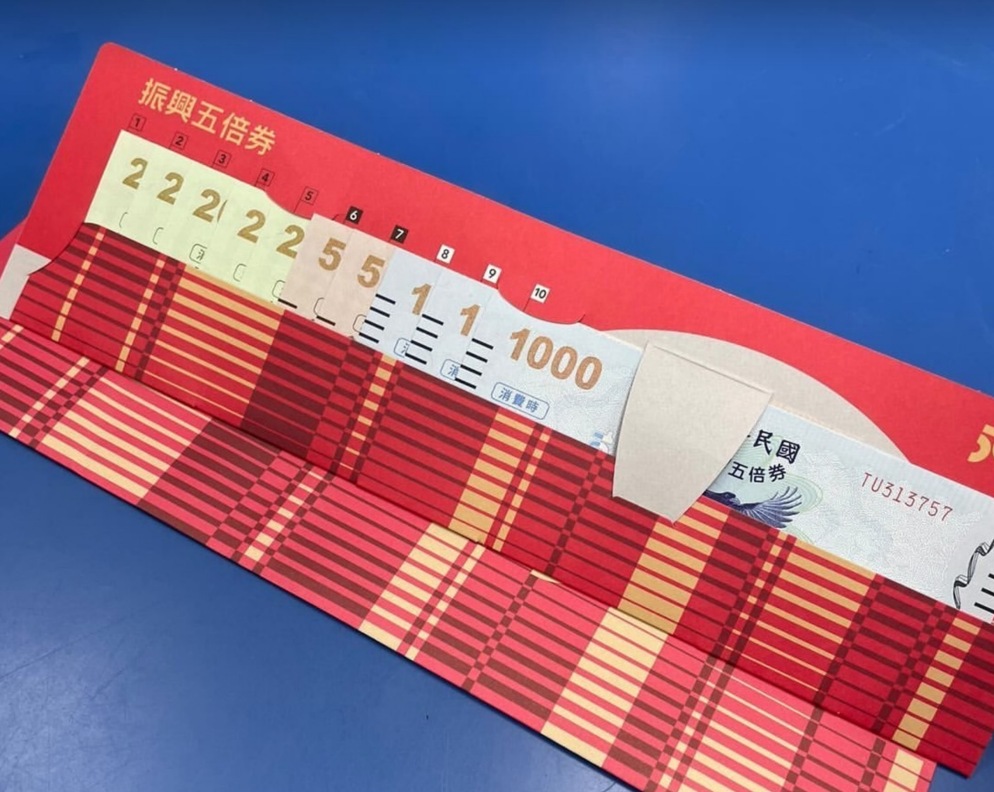▲行政院推出的振興五倍券日前開始發放,不少民眾已經開始消費。(圖/讀者提供)