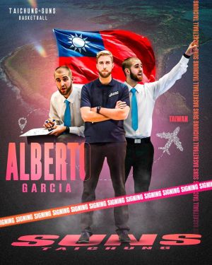 ▲繼Iurgi Caminos出任臺中太陽總教練後,同樣是西班牙籍的Alberto Garcia也確定擔任臺中太陽的助理教練,。(圖/臺中太陽提供) ▲繼Iurgi Caminos出任臺中太陽總教練後,同樣是西班牙籍的Alberto Garcia也確定擔任臺中太陽的助理教練,。(圖/臺中太陽提供)