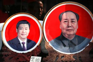 中國 共產黨 習近平 毛澤東 ▲(圖/美聯社/達志影像)