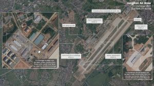 中國空軍基地 中國軍事 ▲外媒曝光中國龍田基地空拍圖。(圖/翻攝自The Drive官網)