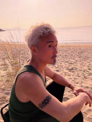 周啟生的21歲兒子疑似遭虐打。(圖/翻攝周啟生臉書) ▲周啟生的21歲兒子疑似遭虐打。(圖/翻攝周啟生臉書)