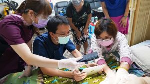 台南首創在宅傷口視訊診療醫院 解決病人及家屬就醫不便
