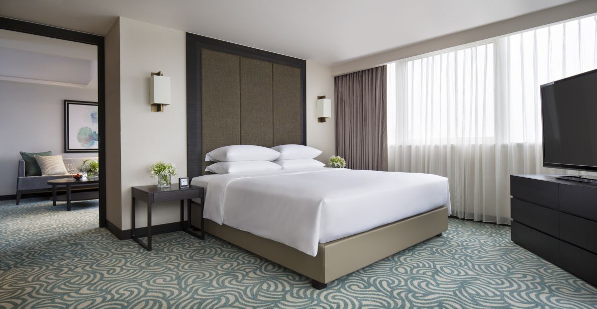 ▲台北君悅飯店因為訂房網站Agoda出錯，只要3000元就能入住原本售價近8000元的房間，根據網紅表示，一開始台北君悅酒店認賠，但後來訂單竟被取消，台北君悅酒店則發聲明道歉。（圖／台北君悅酒店提供）