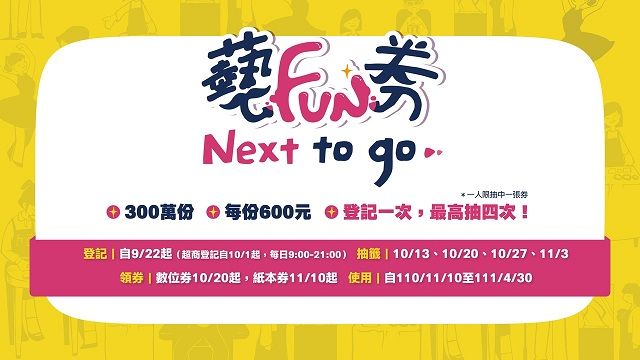 ▲第二波藝FUN券昨(20)日開獎。(圖/翻攝自藝FUN券官網)